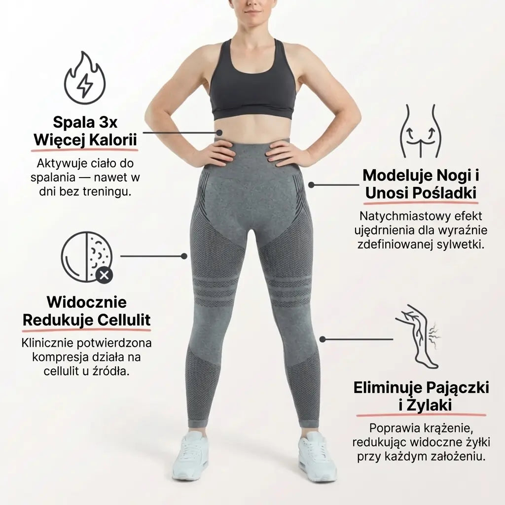 Leginsy Cellumove 3D – zdefiniuj swoją sylwetkę bez wysiłku