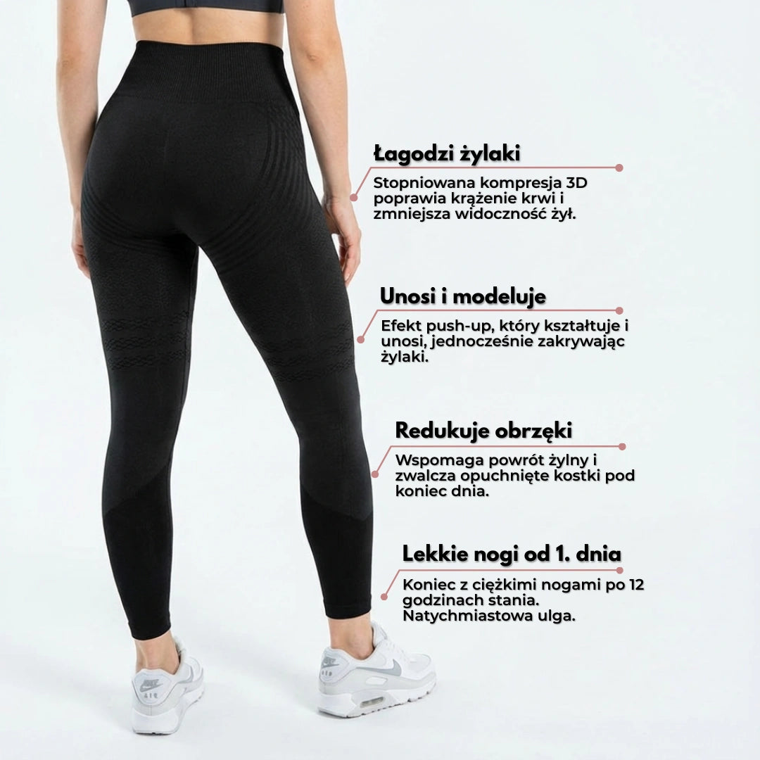 Legginsy Cellumove 3D – naturalna ulga i profilaktyka żylaków