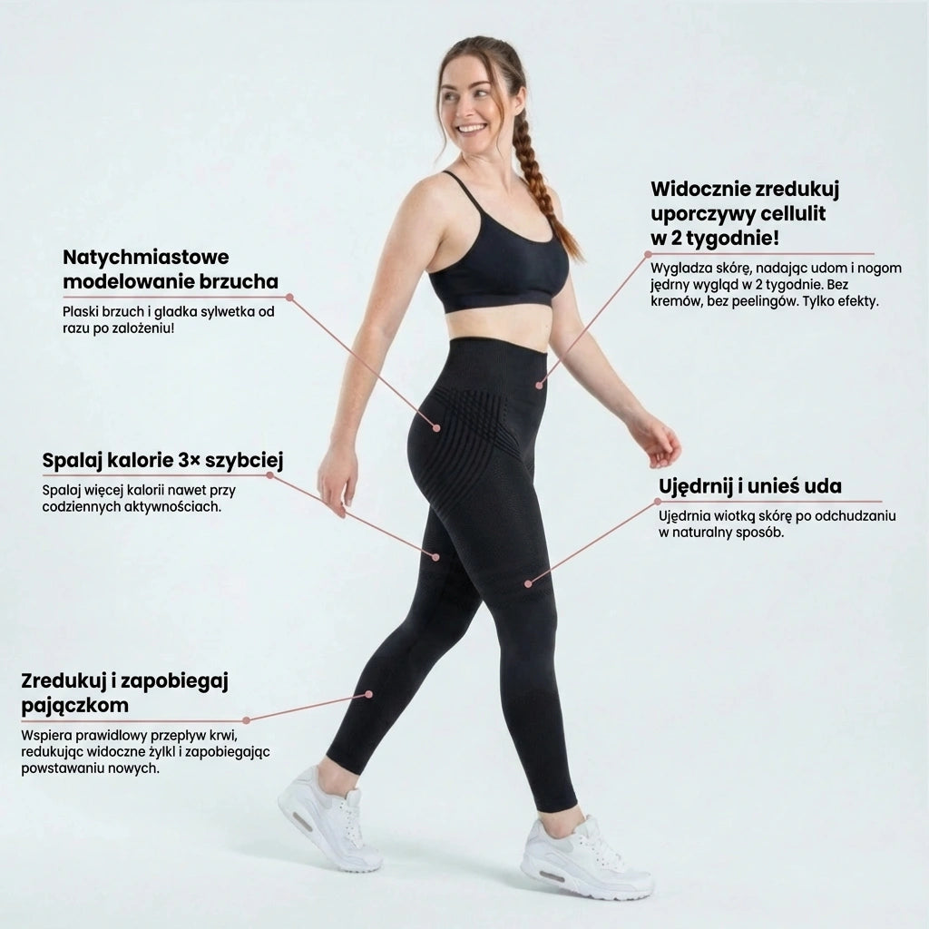 Leginsy Cellumove 3D – zdefiniuj swoją sylwetkę bez wysiłku