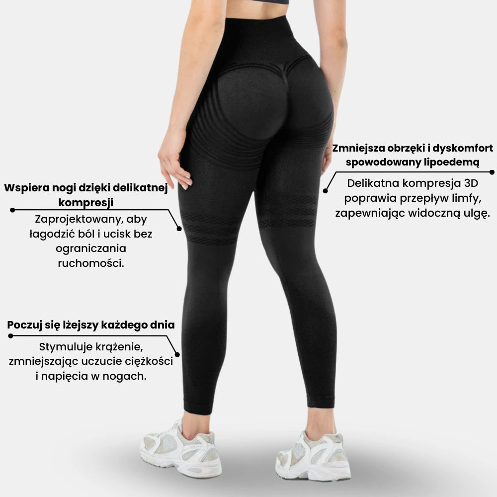 Cellumove 3D Legginsy – Pożegnaj ból i obrzęk spowodowany lipodemią w naturalny sposób