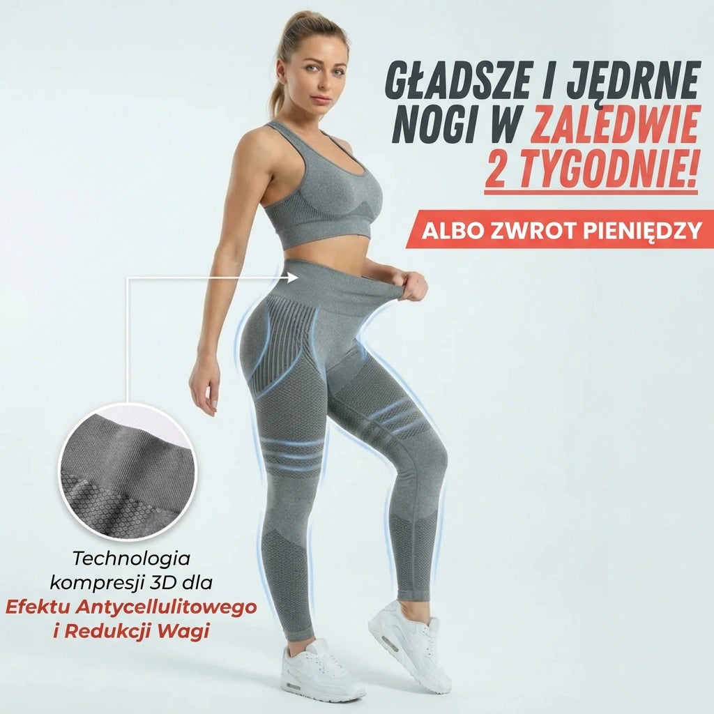 Leginsy Cellumove 3D – zdefiniuj swoją sylwetkę bez wysiłku